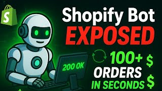 Shopify Automatic Order Placing Bot with Proxy | API-Based Bot